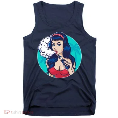 Vaping Cloud Vape Lady Tank Top
