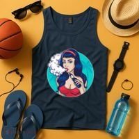 Vaping Cloud Vape Lady Tank Top thumb 4