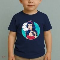 Vaping Cloud Vape Lady Toddler T-Shirt thumb 2