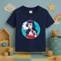 Vaping Cloud Vape Lady Toddler T-Shirt thumb 3