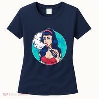 Vaping Cloud Vape Lady Women's T-Shirt thumb 0