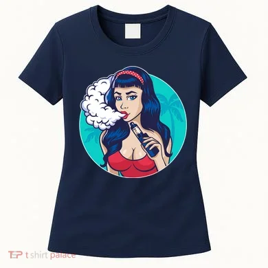 Vaping Cloud Vape Lady Women's T-Shirt