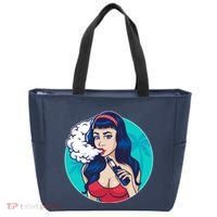 Vaping Cloud Vape Lady Tote Bag thumb 0