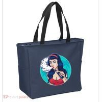 Vaping Cloud Vape Lady Tote Bag thumb 2