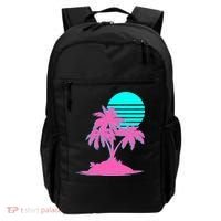 Vapor Wave Beach Backpack thumb 0