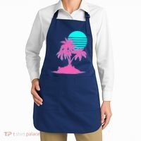 Vapor Wave Beach Apron thumb 2