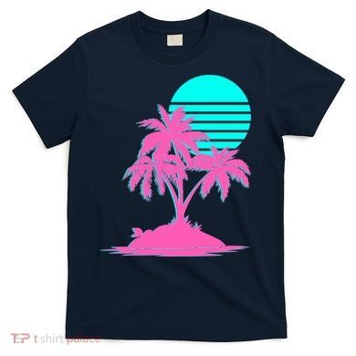Vapor Wave Beach T-Shirt