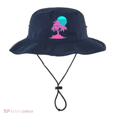 Vapor Wave Beach Bucket Hat