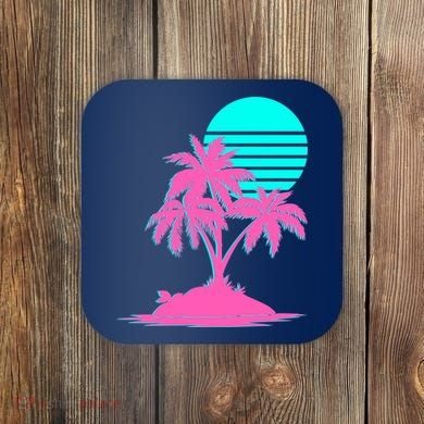 Vapor Wave Beach Coaster