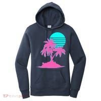 Vapor Wave Beach Women's Hoodie thumb 0