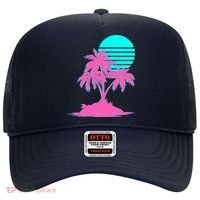 Vapor Wave Beach Hat thumb 0