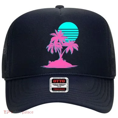 Vapor Wave Beach Hat