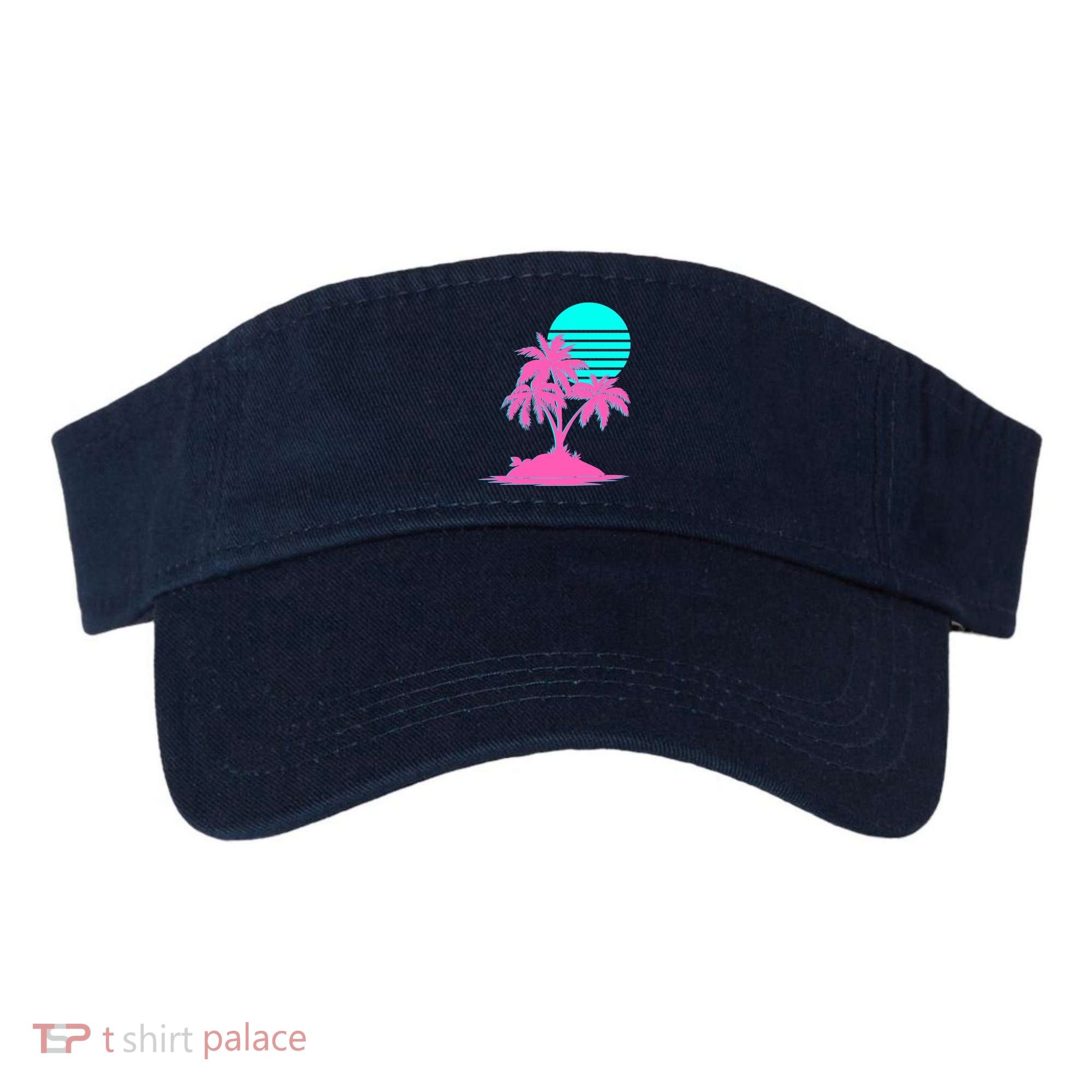 Vapor Wave Beach Visor