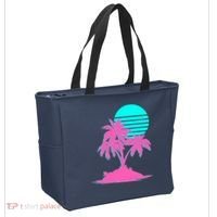 Vapor Wave Beach Tote Bag thumb 2