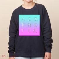 Vaporware Aesthetic Square Women's Sweatshirt thumb 0