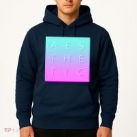 Vaporware Aesthetic Square Hoodie thumb 2
