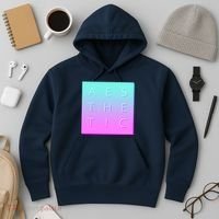 Vaporware Aesthetic Square Hoodie thumb 3