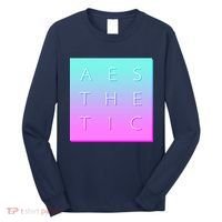 Vaporware Aesthetic Square Long Sleeve Shirt thumb 0