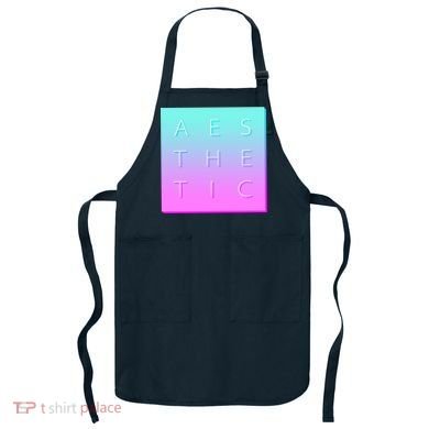 Vaporware Aesthetic Square Apron