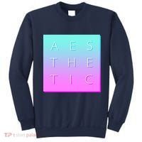 Vaporware Aesthetic Square Sweatshirt thumb 0