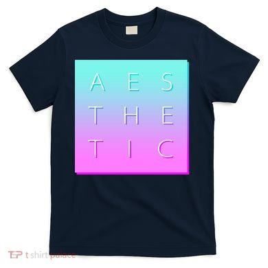 Vaporware Aesthetic Square T-Shirt