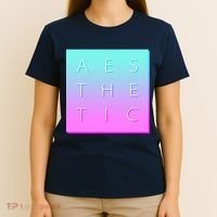 Vaporware Aesthetic Square T-Shirt thumb 4