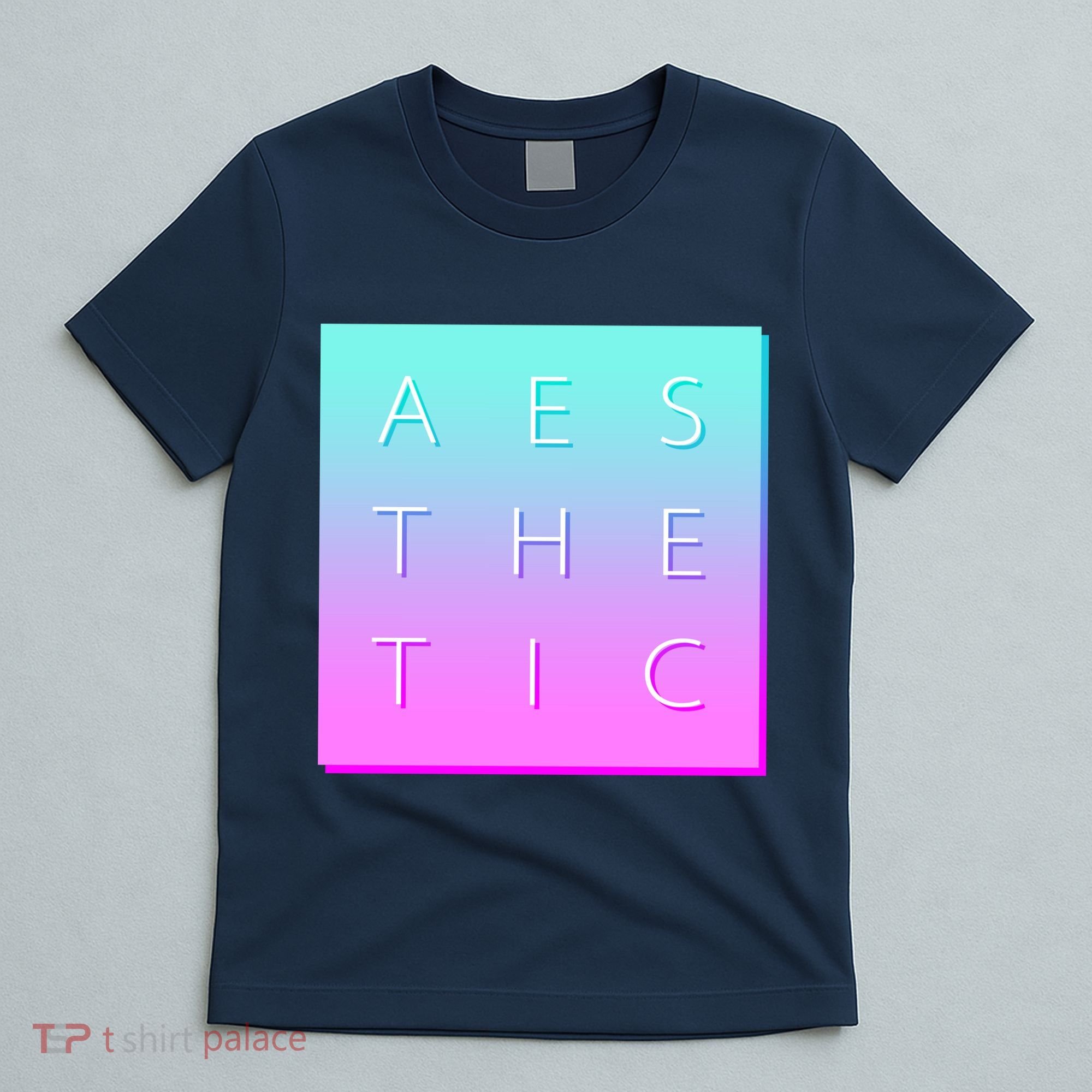 Vaporware Aesthetic Square T-Shirt