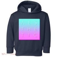 Vaporware Aesthetic Square Toddler Hoodie thumb 0
