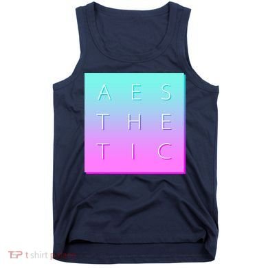 Vaporware Aesthetic Square Tank Top