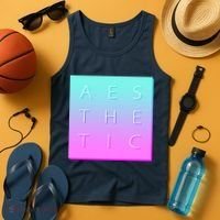 Vaporware Aesthetic Square Tank Top thumb 4
