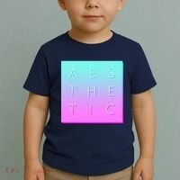 Vaporware Aesthetic Square Toddler T-Shirt thumb 2