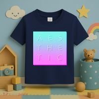Vaporware Aesthetic Square Toddler T-Shirt thumb 3