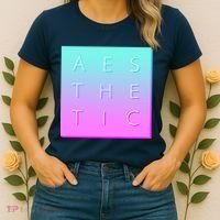 Vaporware Aesthetic Square Women's T-Shirt thumb 2
