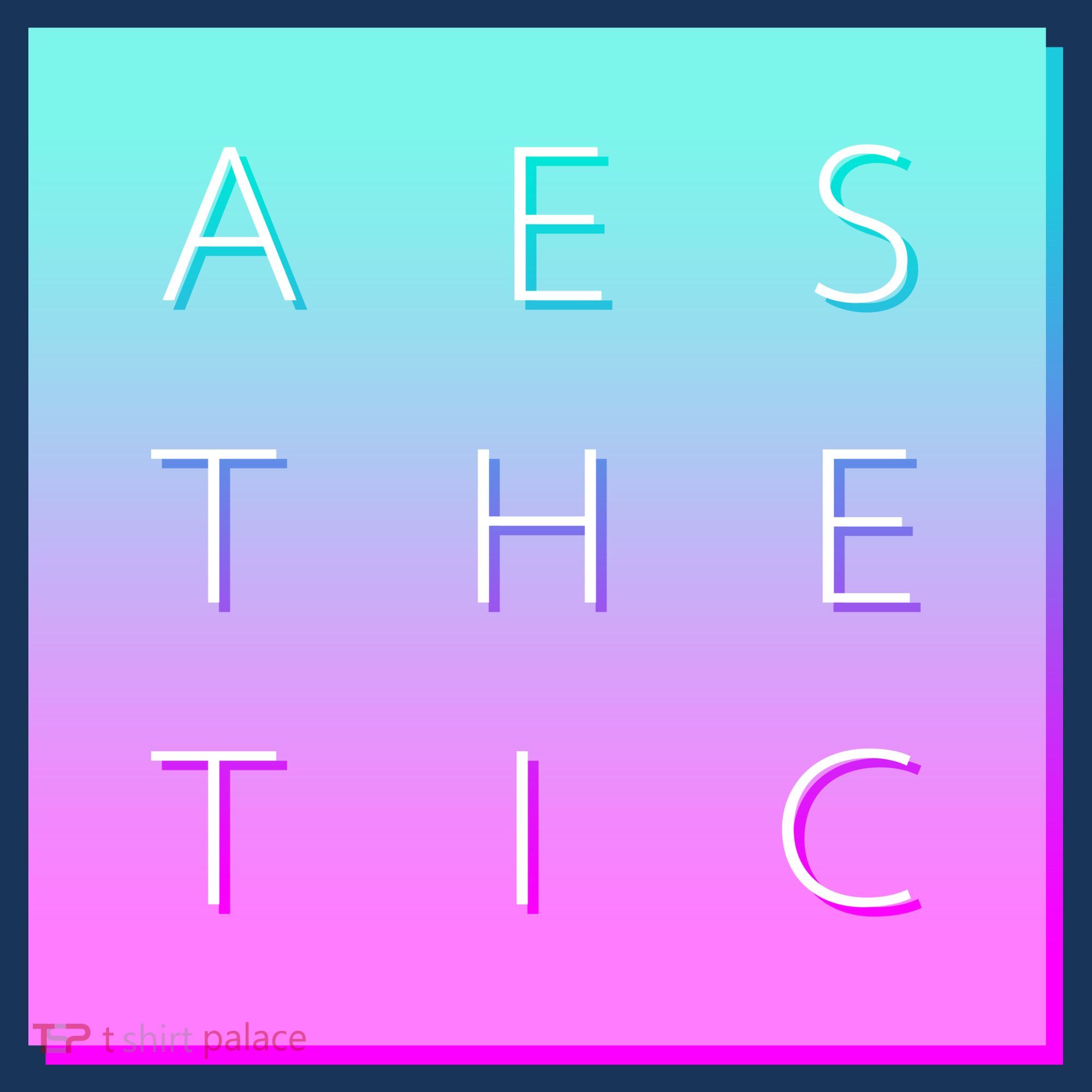 Vaporware Aesthetic Square Kids Long Sleeve Shirt
