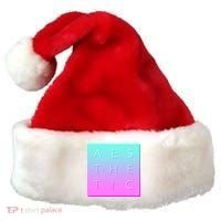 Vaporware Aesthetic Square Santa Hat thumb 0