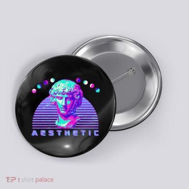 Vaporwave Aesthetic Button