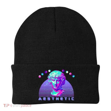 Vaporwave Aesthetic Beanie
