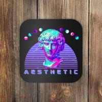 Vaporwave Aesthetic Coaster thumb 0