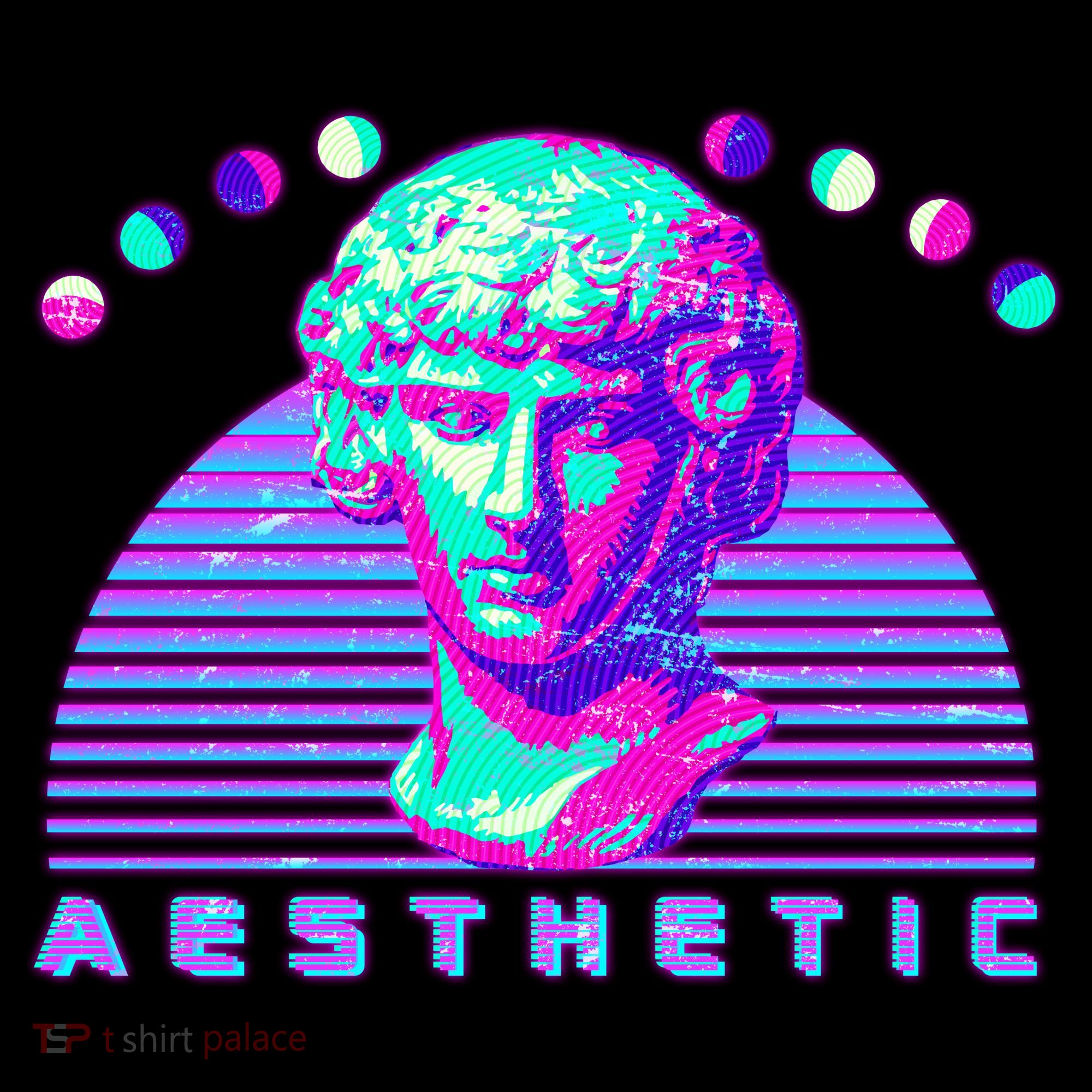 Vaporwave Aesthetic Mousepad