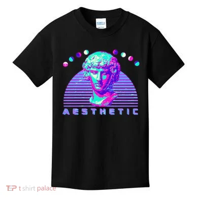 Vaporwave Aesthetic Kids T-Shirt