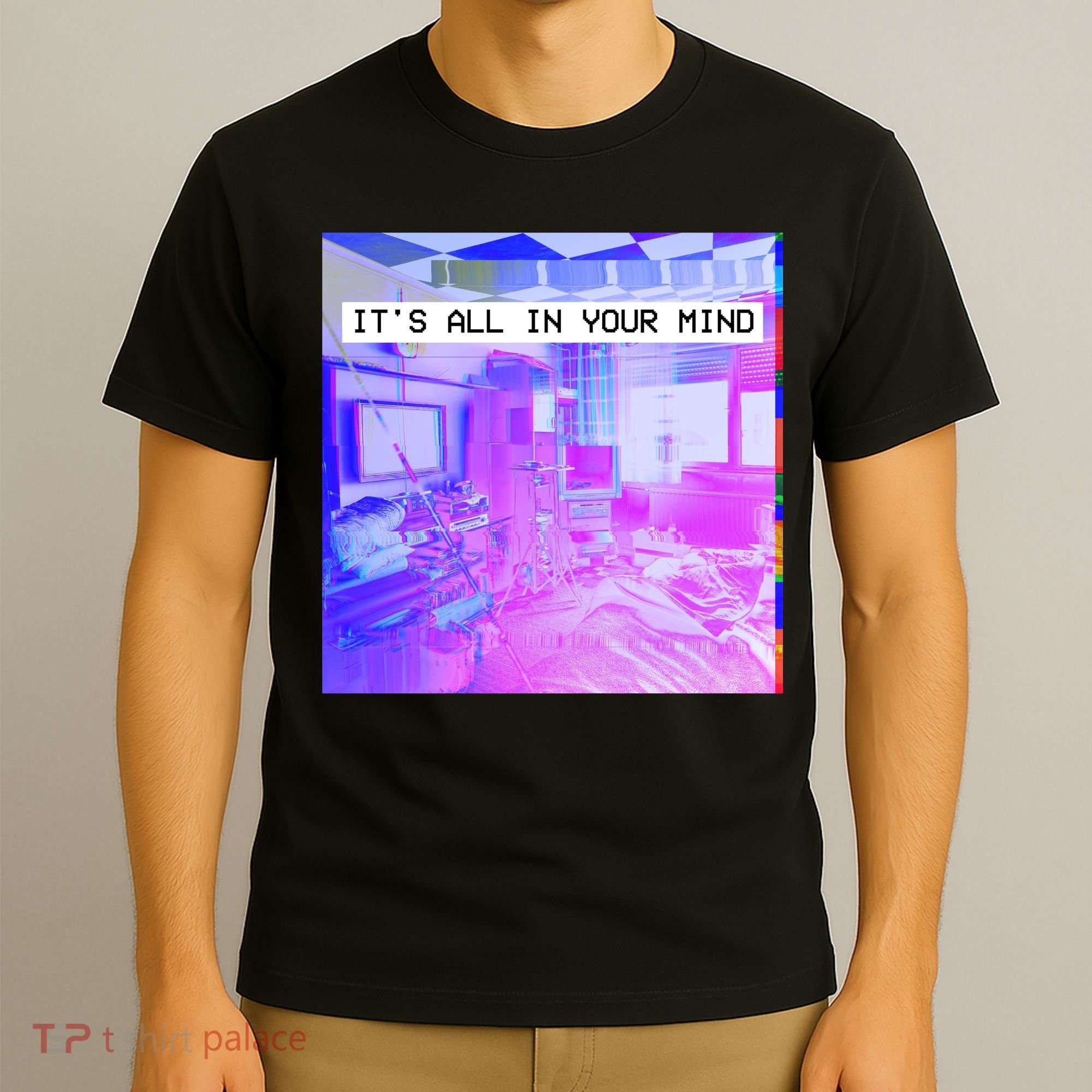 Vaporwave Room It's All In Your Mind T-Shirt