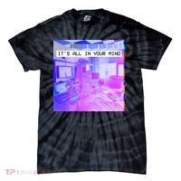 Vaporwave Room It's All In Your Mind Tie-Dye T-Shirt thumb 0