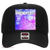 Vaporwave Room It's All In Your Mind Hat thumb 0