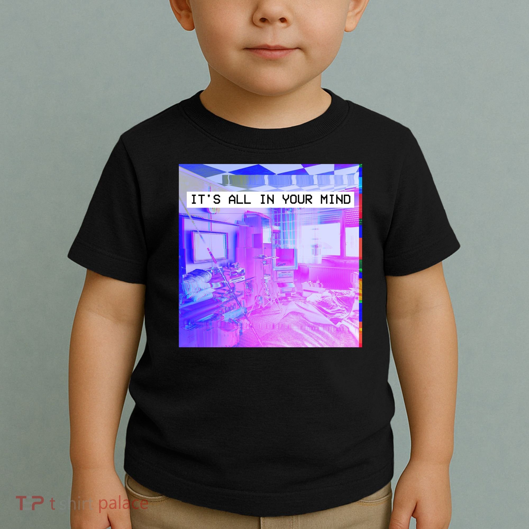 Vaporwave Room It's All In Your Mind Toddler T-Shirt