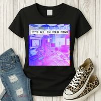 Vaporwave Room It's All In Your Mind Women's T-Shirt thumb 3