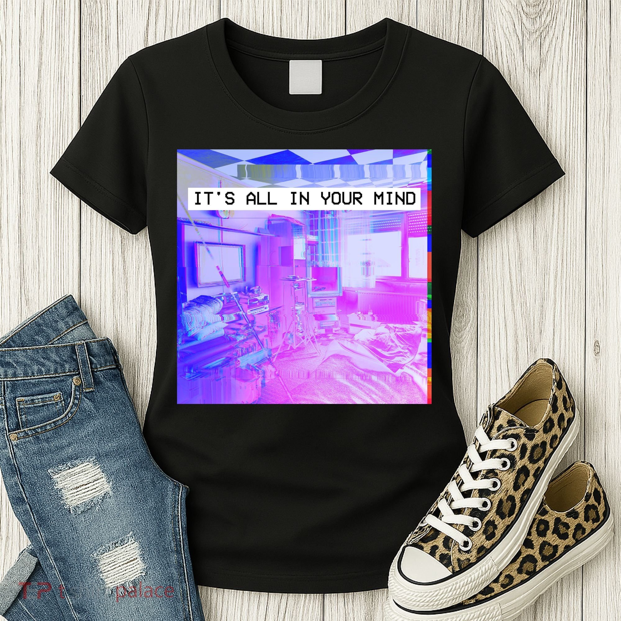 Vaporwave Room It's All In Your Mind Women's T-Shirt