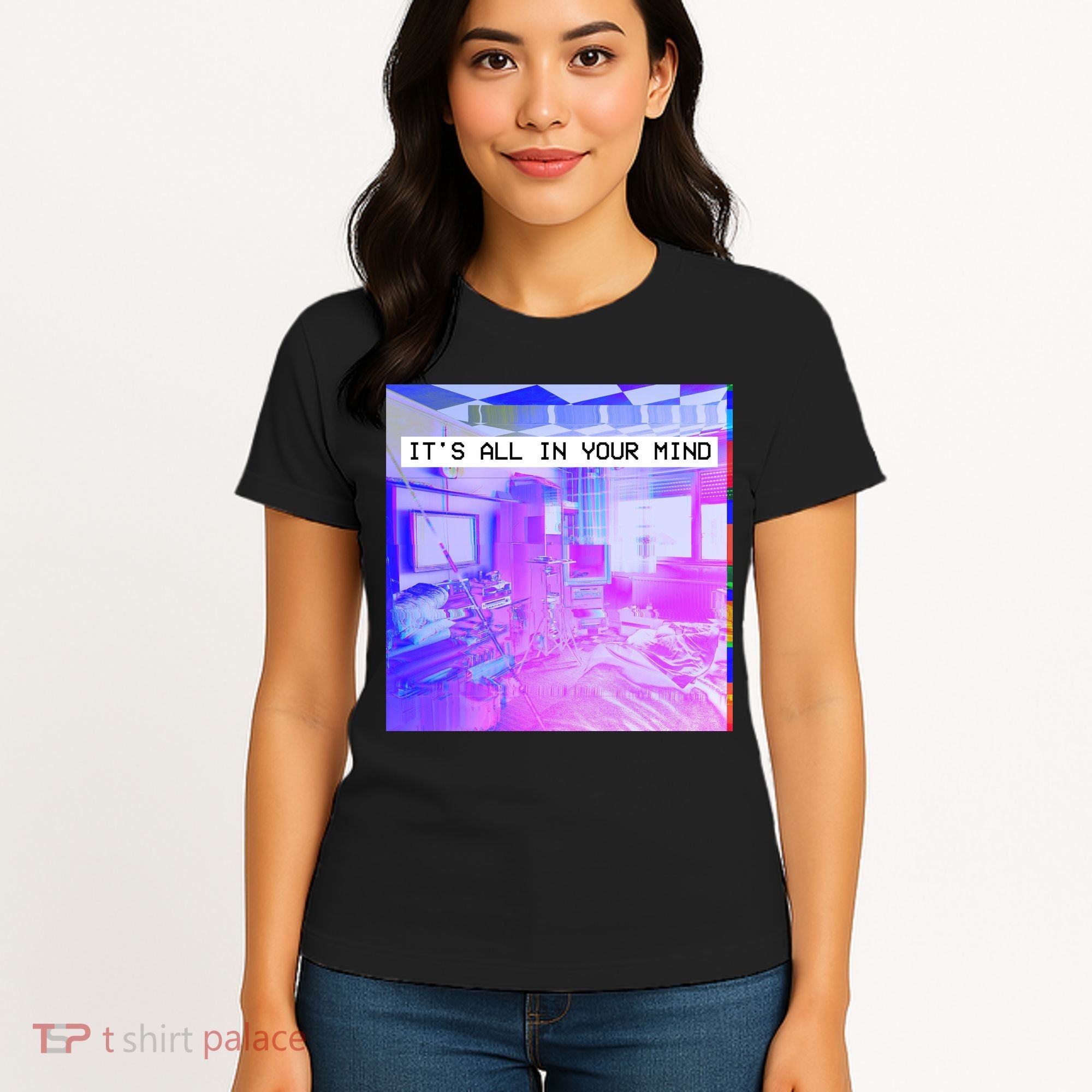 Vaporwave Room It's All In Your Mind Women's T-Shirt