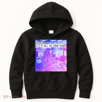 Vaporwave Room It's All In Your Mind Kids Hoodie