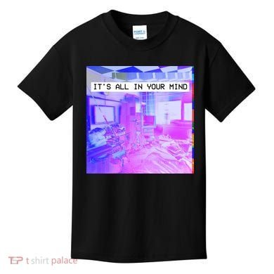 Vaporwave Room It's All In Your Mind Kids T-Shirt