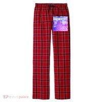 Vaporwave Room It's All In Your Mind Men's Flannel Plaid Pajama Pants thumb 0